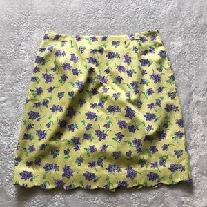 Lily Pulitzer Vintage Scallop Edge Skirt